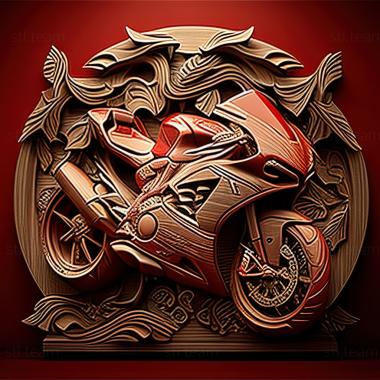 3D модель Ducati 959 Panigale (STL)